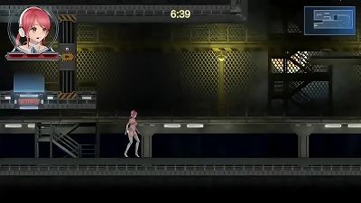 red haired dame has lovemaking with robot man in Idol run anime action erotic game