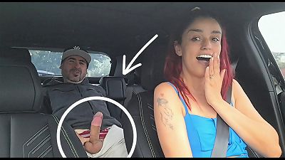 horny ride-share driver lets passengers masturbate!