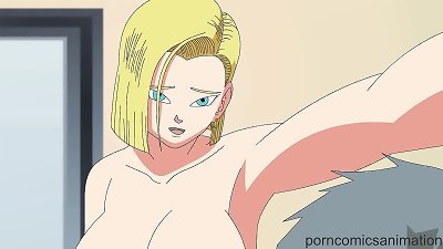 Dragon Ball Z hardcore porn Parody - Android legal animation DEMO (Hard Sex) ( manga porn Hentai)